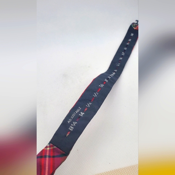 GITMAN BROS for Neiman Marcus -plaid bow tie - 100% silk - Picture 6 of 6